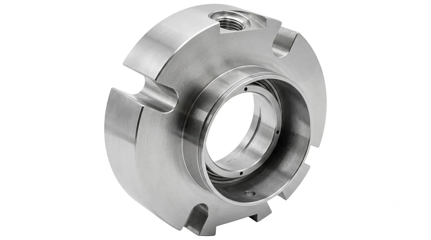 Industrial SS 316 water valve manufactured by Namdev Engineering Works, featuring ISO 9001:2015 certified quality for water treatment plants and mineral water packaging lines.
